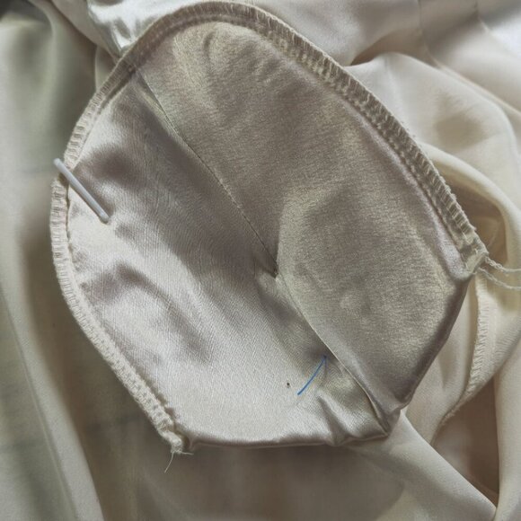 Vintage Cream Potamac Collection  High-Neck Blouse, Women's 10 - Picture 5 of 9